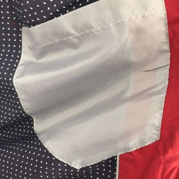 UNTUCKit Men's Lanson Nylon Red & Black Pockets Lightweight Jacket L - Picture 7 of 11